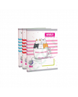 APOLO Exercise Book 80Pages #60GSM / Double Line x 12's (1 PKT)