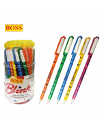 Boss Blink #V Ball Pen BP50115 #Blue x 50's (2 PKT)