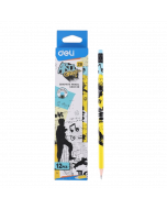 Deli Graphite Pencil EU53200-2B #Hexagonal x 12's (6 PKT)