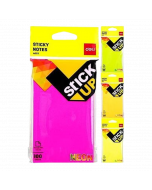 Deli Sticky Note #EA02502 3x5in #100Sheets #1 Color (6 PCS)
