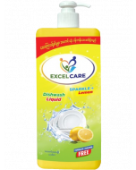 Excel Care Dish Washing Liquid #Lemon 1L x 12's (1 PKT)