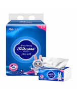 Free Rabbit Facial Tissue 108mm #S x 12's (3 PKT)