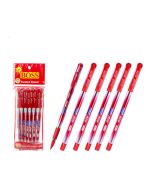 Boss Gloria Ball Pen #Red x 6's (10 PKT)
