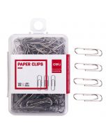 Deli Paper Clip #Plastic Box / 29MM x 100's (20 PKT)