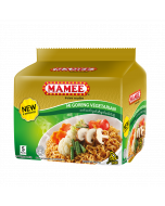 Mamee Instant Noodle #Mi Goreng Vegetarian 55G x 5's x 6 Bundle (1 PKT)
