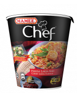 Mamee Chef Instant Noodles #Curry Laksa Cup 62G x 6's (1 PKT)