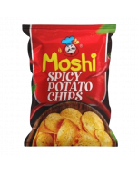 Moshi Potato Chips #Spicy 38G x 10's (12 PKT)