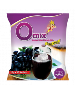 O-Mix Instant Cold Drink Mix #Grape 15G x 30's (4 PKT)