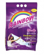 Rainbow Detergent Powder #Indoor Drying Purple 2.5KG (3 PCS)