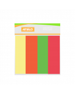 APOLO Sticky Note #A-173 3x3/4" / Dark Color x 100's (10 PCS)