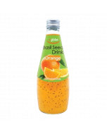 Uglobe Basil Seed Drink #Orange 290ML (6 PCS)