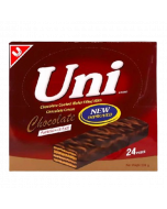 Uni Wafer #Choco 12G x 24's (5 PKT)