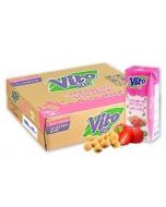 Vito Soy #Strawberry 180ML x 4's x 12PKT (1 CTN)