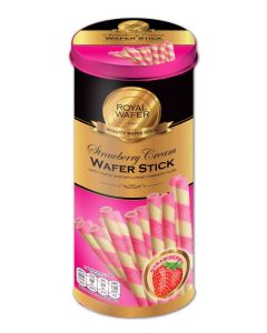 Royal Wafer Strawberry Stick 125G x 1's (6 PCS)