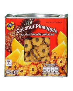TRS Coconut Pineapple Biscuits 1KG x 1's (3 PCS)