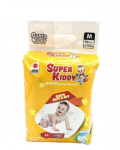 Supper Kiddy Diaper Pants #M 6KG x 10's (5 PKT)