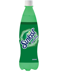 Sunkist Carbonated Drinks #Sparkling 500MLx12's (3 PKT)
