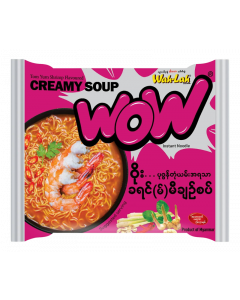 Wah Lah Instant Noodle #WOW Tomyum Creamy Soup 60G x 30's (1 PKT)