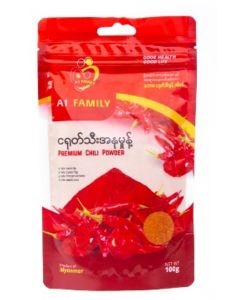 A1 Family #Chili Powder Premium 100G x 1's (10 PCS)