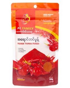 A1 Family #Paprika Powder Premium 100G x 1's (10 PCS)