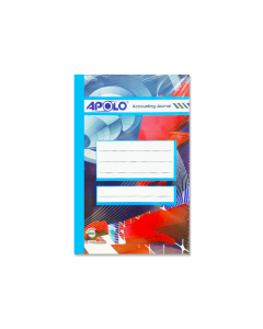APOLO Accounting Journal Book #60GSM / 100Pages x 1's (5 PCS)