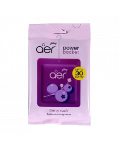 Aer Bathroom Fragrance 10G #BERRY RUSH x 1's (6 PCS)