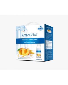 AMBPOSIAL Yogurt #Yellow Peach & Oats 200G (10 PCS)