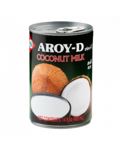 AROY-D COCONUT MILK CAN 400ML (8 PCS)