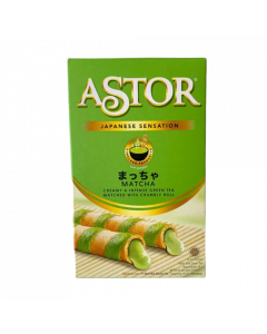 Astor Wafer Stick #Green Tea 40G x 1's (3 PCS)