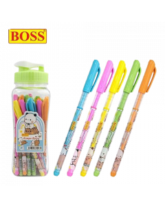 Boss Tempo Bear Ball Pen #Blue x 30's (2 PKT)