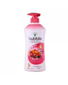 Bubble Body Wash #Super Fruit Pink 550ML (4 PCS)