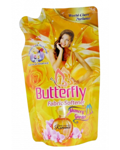 Butterfly Fabric Softener #Memory Garden Gold Summer Romance 330ML (60 PCS)