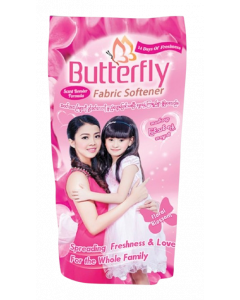 Butterfly Fabric Softener #Pink 450ML (72 PCS)