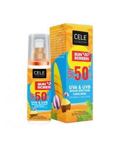 Cele Collection Sunscreen SPF50+ 50ML x 1's (1 PCS)
