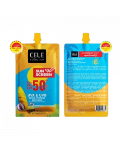 Cele Collection Sunscreen SPF50+ #Pouch 9ML x 1's (6 PCS)