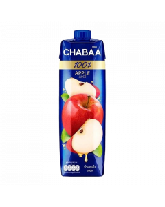 CHABAA 100% Juice #Apple 1L (3 PCS)