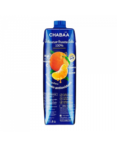 CHABAA 100% Juice #Mandarin Orange 1L (3 PCS)