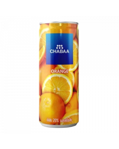 CHABAA 100% Juice #Orange 230ML (12 PCS)
