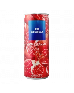 CHABAA 100% Juice #Pomegranate 230ML (12 PCS)