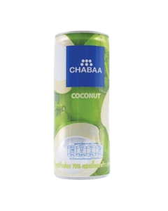 CHABAA 100% Juice #Young Coconut 230ML (48 PCS)