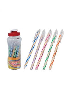 Boss Cheer Ball Pen #Blue x 30's (5 PKT)