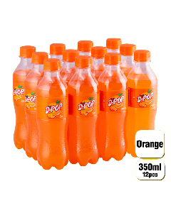 D-POP PET #Orange 350ML x 12's (1 PKT)