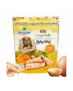Diamond Crispy Roll #EGG 70G x 1's (4 PCS)