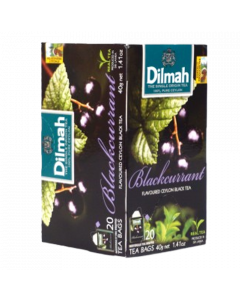 Dilmah Ceylon Black Tea #Blackcurrant 40G x 20's (3 PKT)