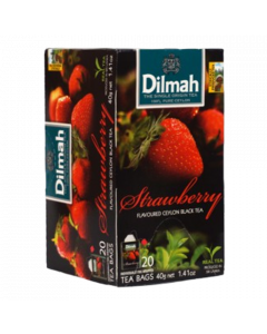 Dilmah Ceylon Black Tea #Strawberry 40G x 20's (3 PKT)