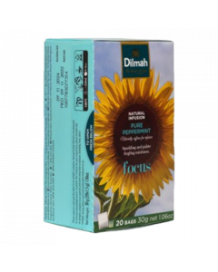Dilmah Natural Infusion Pure Peppermint Tea Bag 30G x 20's (3 PKT)