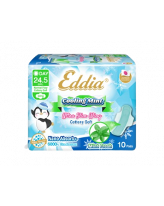 Eddia Cooling Mint #Day Use 24.5CM x 10's (10 PCS)