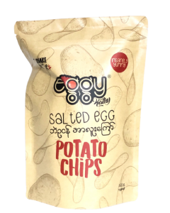 EggyKathy Potato Chips #Original Salted Egg 125G x 1's (10 PCS)