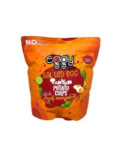 EggyKathy Potato Chips #Tom Yum Salted Egg 125G x 1's (10 PCS)