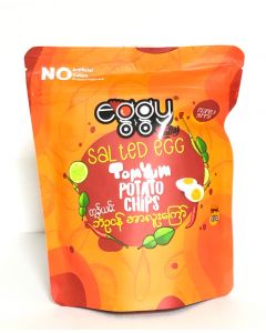 EggyKathy Potato Chips #Tom Yum Salted Egg 45G x 1's (10 PCS)
